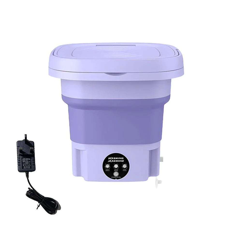 Mini Lavadora Plegable Portátil