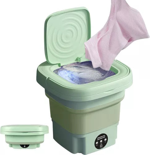 Mini Lavadora Plegable Portátil