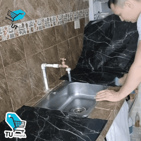 Papel Mármol adhesivo
