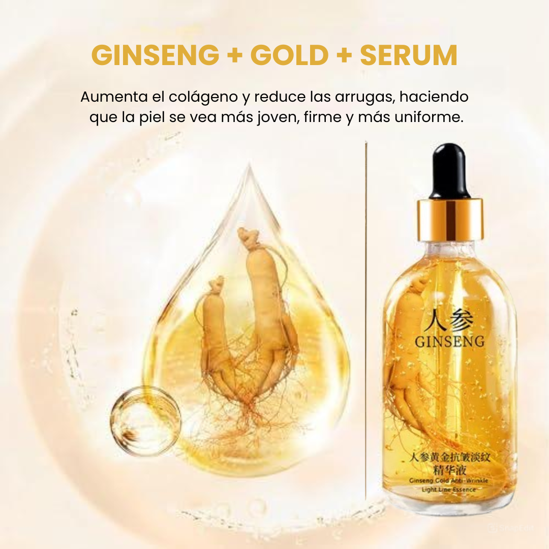 Ginseng | Sérum rejuvenecedor hidratante