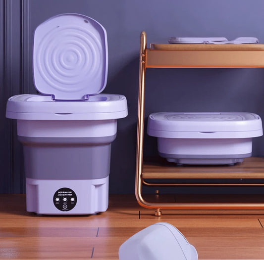 Mini Lavadora Plegable Portátil