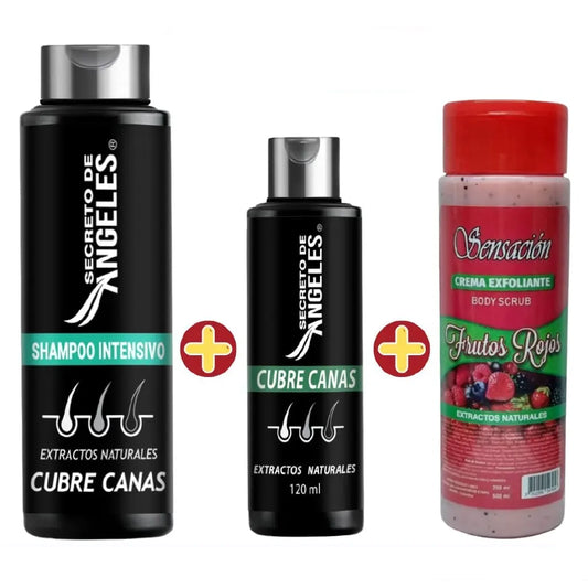 Shampoo Cubre Canas Secreto de Ángeles + Obsequio